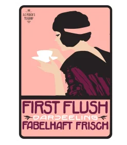 Darjeeling Poster Rosa