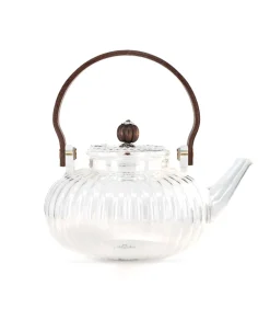 Glaskanna trä 0,9 L